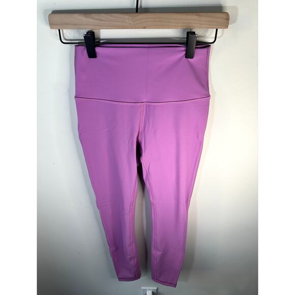Lululemon Wunder Under High-Rise Tight 25" Pink Size 4 - Picture 3 of 7